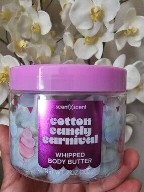 Cotton Candy Carnival Whipped Body Butter New Sealed In Package Full Size 7oz